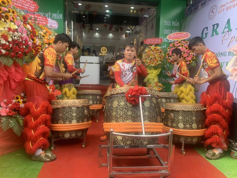dịch vụ cho thuê trống hội biểu diễn