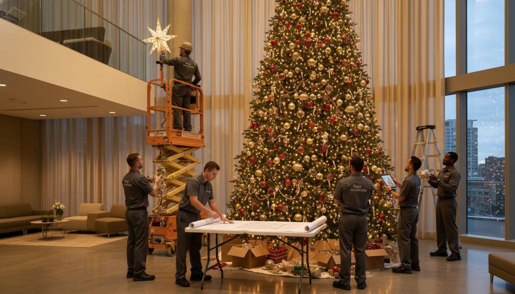 Báo Giá Trang Trí Cây Thông Noel tại Thủ Dầu Một Bình Dương. Ảnh 4