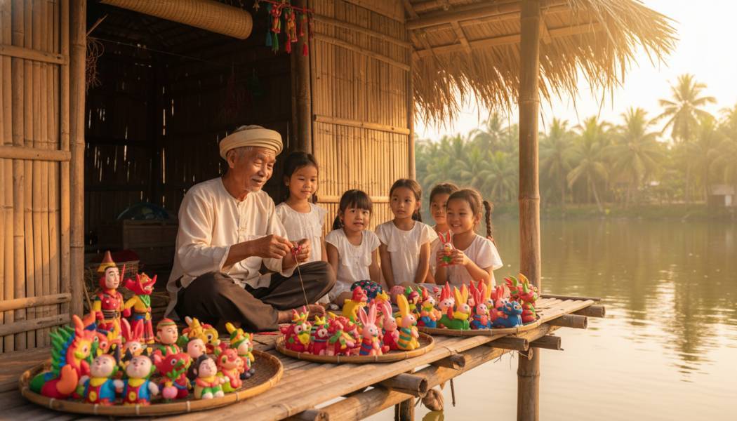 Dịch vụ thuê nghệ nhân nặn tò he tại Nhà Bè 
