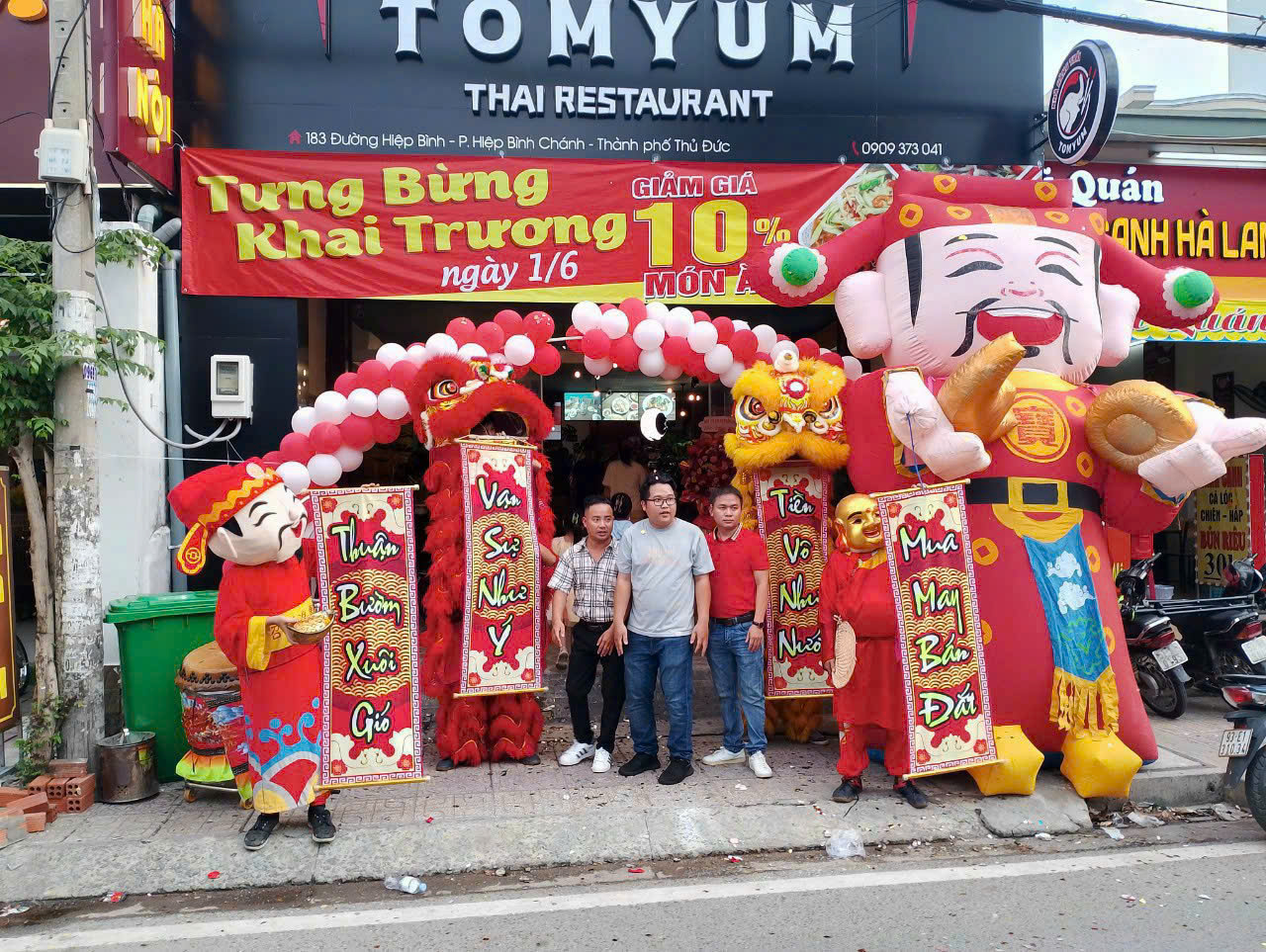 Dịch Vụ Cho Thuê Đội Múa Lân Khai Trương Tại Quận 7. Ảnh 6