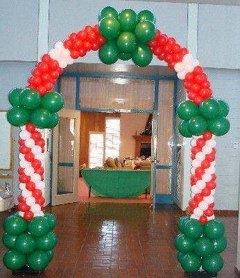 trang trí bong bóng noel