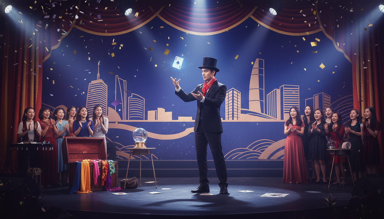 Dịch Vụ Biểu Diễn Ảo Thuật Tại Thủ Đức