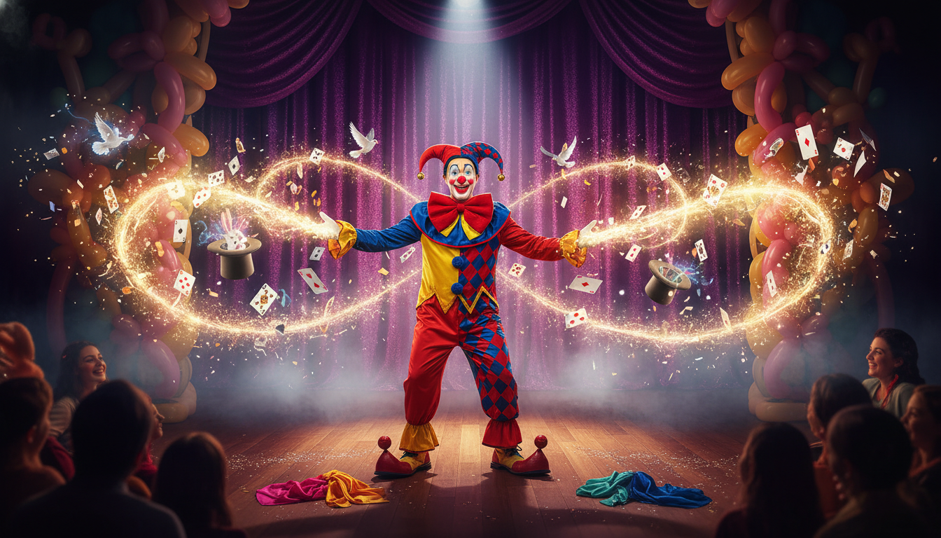 Dịch Vụ Chú Hề Ảo Thuật Chuyên Nghiệp 