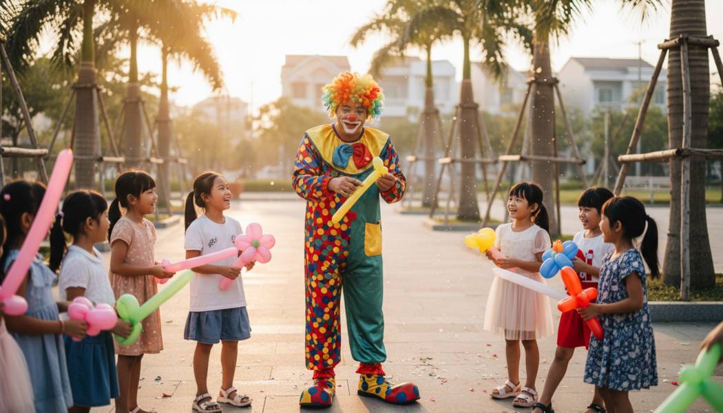  Dịch Vụ Chú Hề Thổi Bóng Tại Bình Chánh