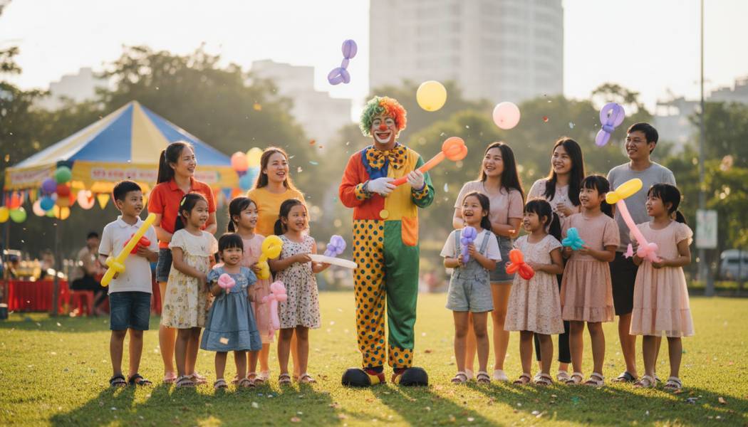 Dịch Vụ Chú Hề Thổi Bóng Tại Quận 12