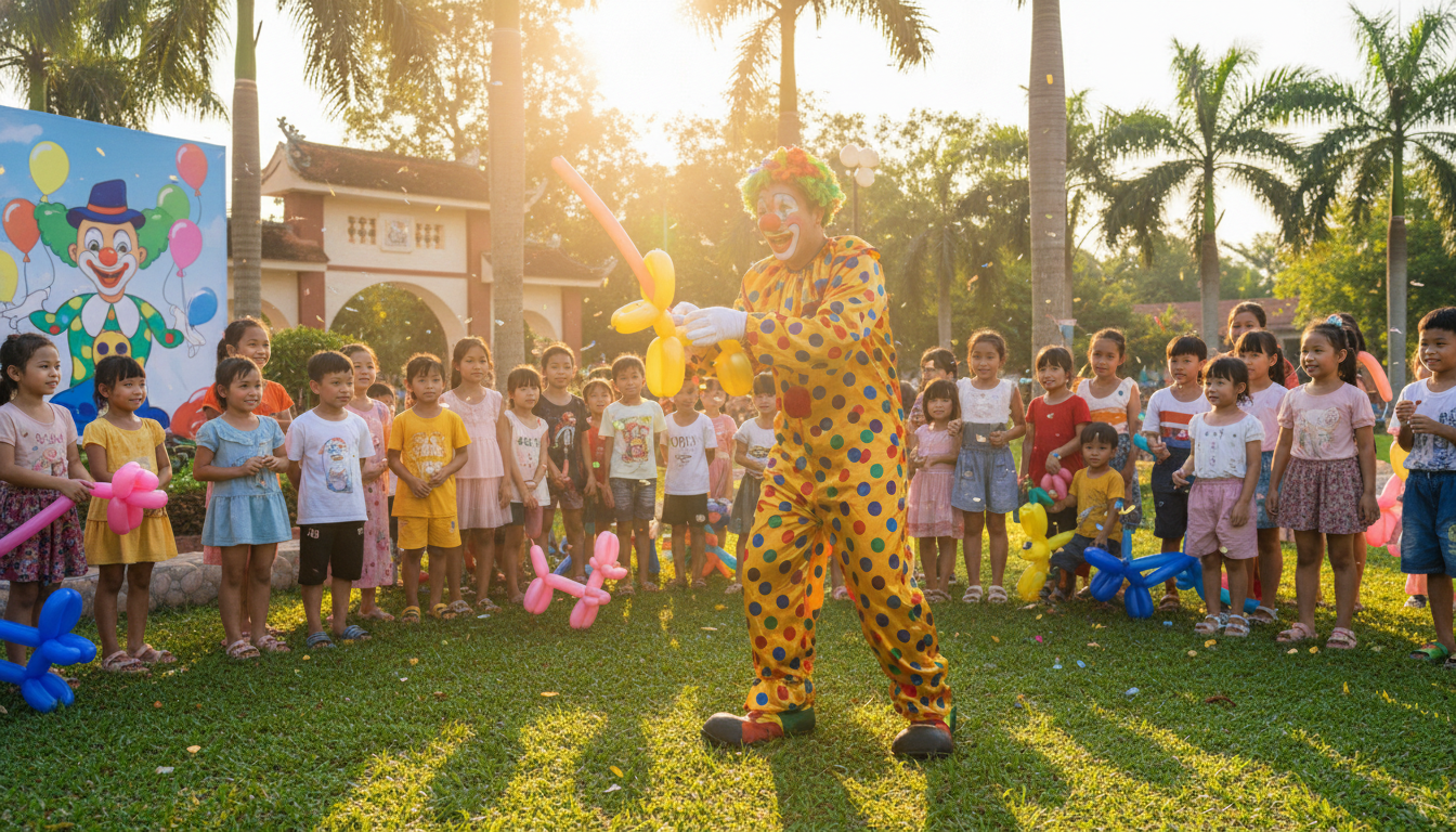 Dịch Vụ Chú Hề Vặn Bóng Tại Bình Phước Dịch Vụ Chú Hề Vặn Bóng Tại Bình Phước