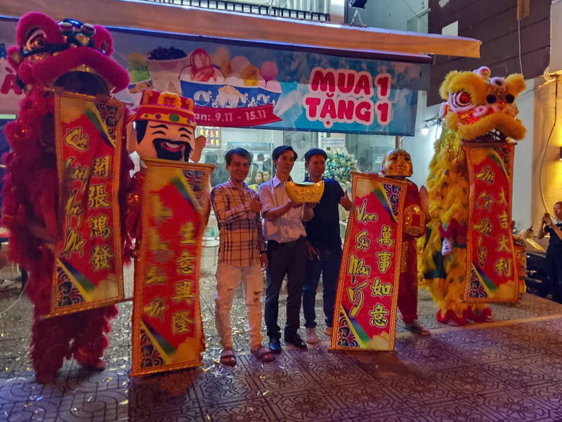 Dịch Vụ Múa Lân Khai Trương Tại Quận Tân Bình 1
