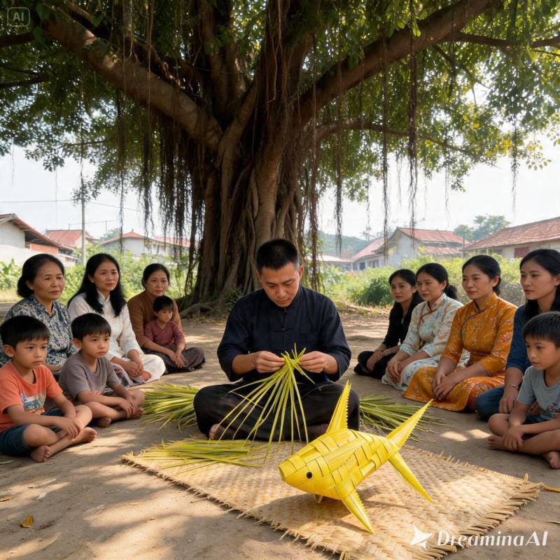 dịch vụ nghệ nhân đan lá dừa-4 dịch vụ nghệ nhân đan lá dừa-4