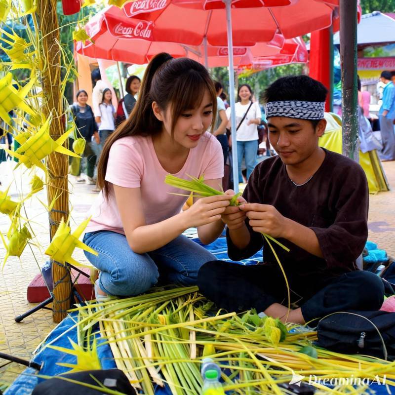 dịch vụ nghệ nhân đan lá dừa-5 dịch vụ nghệ nhân đan lá dừa-5