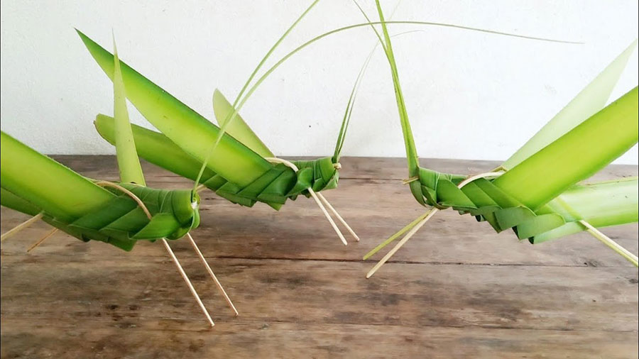 dịch vụ nghệ nhân xếp lá dừa-4