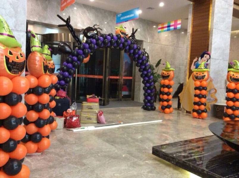bong bóng halloween 1