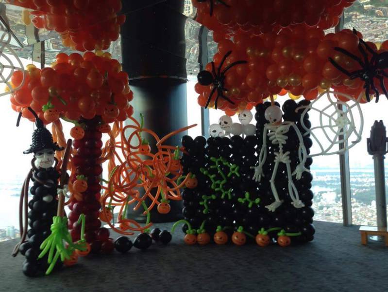  bong bóng halloween 25