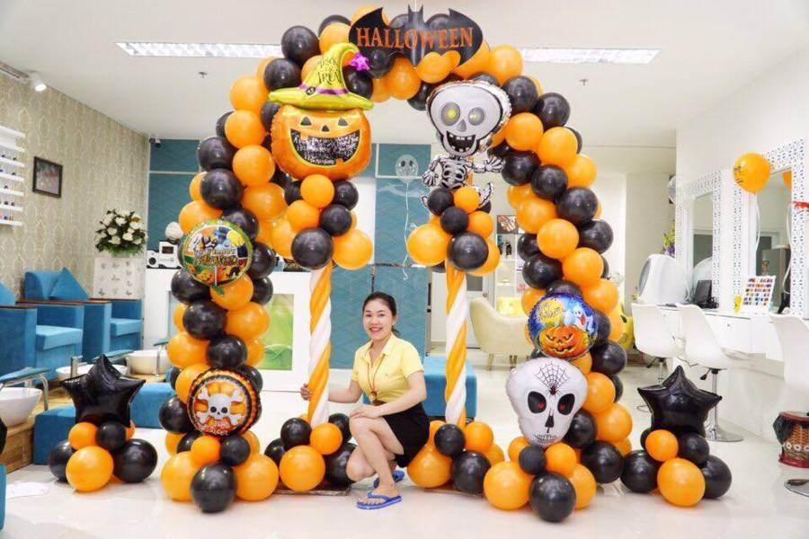 bong bóng halloween 8
