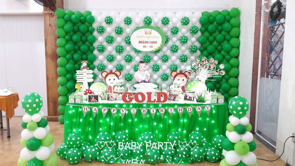 trang trí bàn gallery chủ đề con khỉ 8