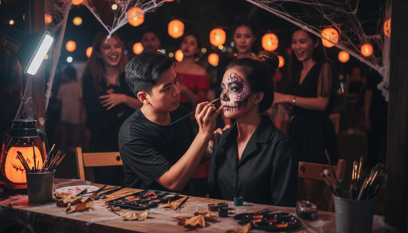 Dịch Vụ Vẽ Mặt Halloween Tại Bình Phước Dịch Vụ Vẽ Mặt Halloween Tại Bình Phước