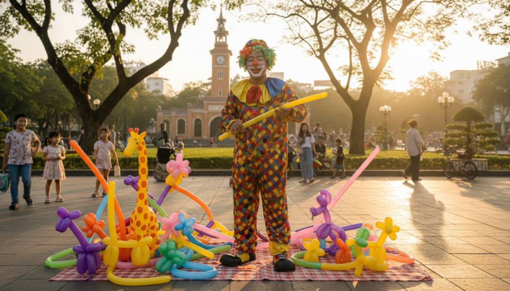  Giá Thuê Chú Hề Tạo Hình Bong Bóng Tại Quận 5
