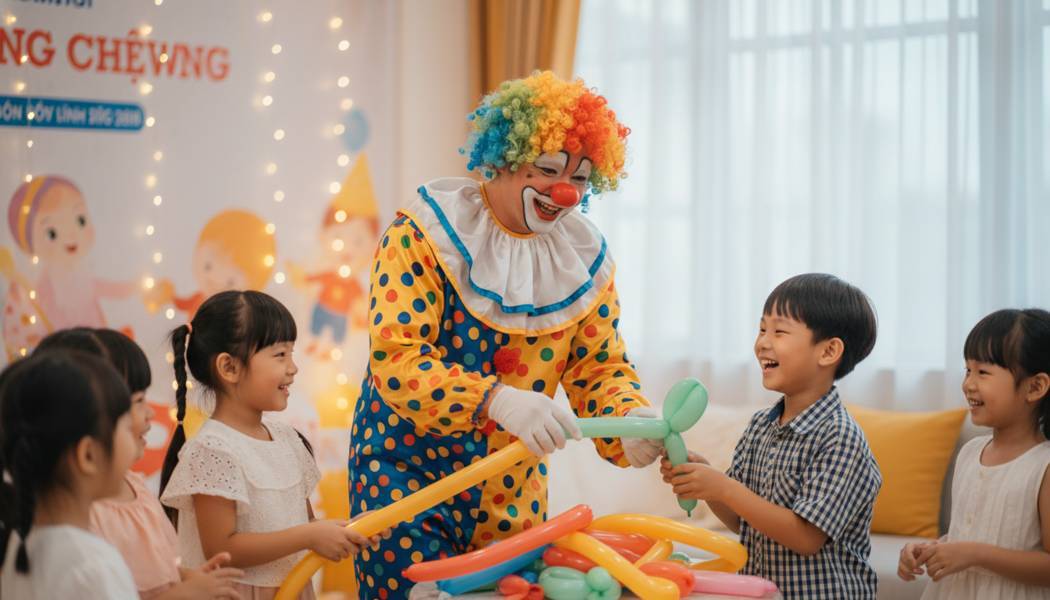  Giá Thuê Chú Hề Vặn Bóng Tại Quận 8
