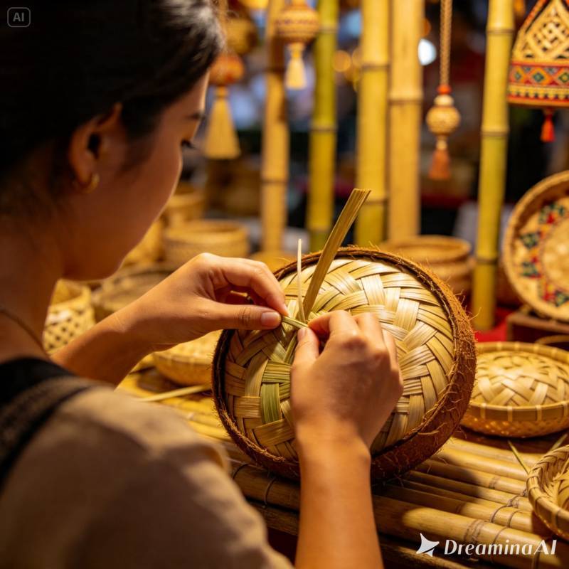thuê nghệ nhân xếp lá dừa tại bình phước-4
