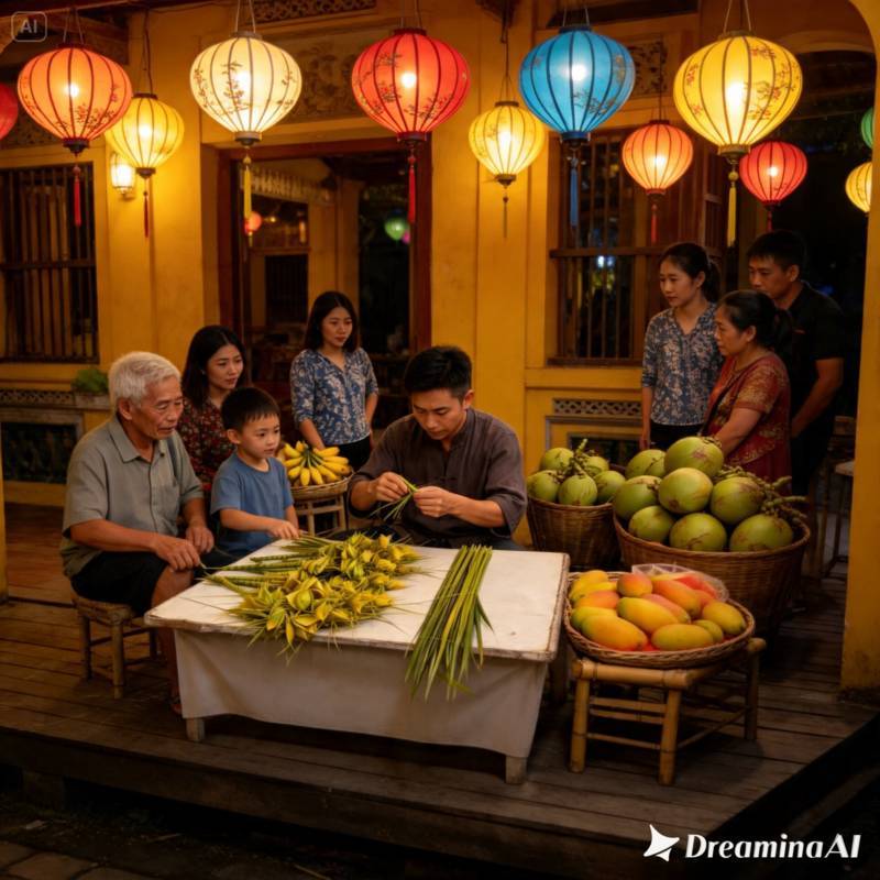 thuê nghệ nhân xếp lá dừa tại bình thạnh-5