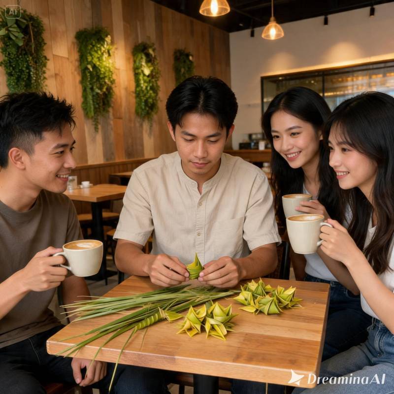 thuê nghệ nhân xếp lá dừa tại quận 9-3 thuê nghệ nhân xếp lá dừa tại quận 9-3