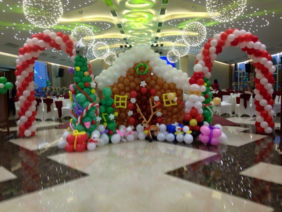 trang trí bong bong bóng noel 4
