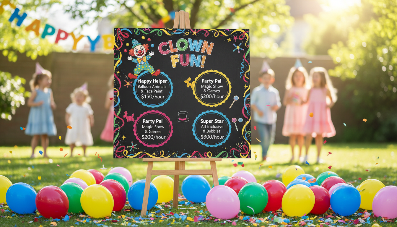 Dịch Vụ Chú Hề Thổi Bóng Tại Quận 12