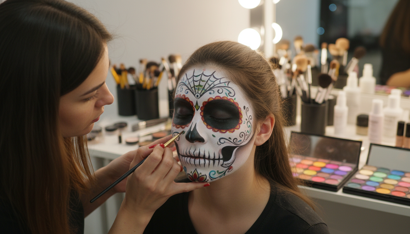 Dịch Vụ Vẽ Mặt Halloween Tại Quận 4