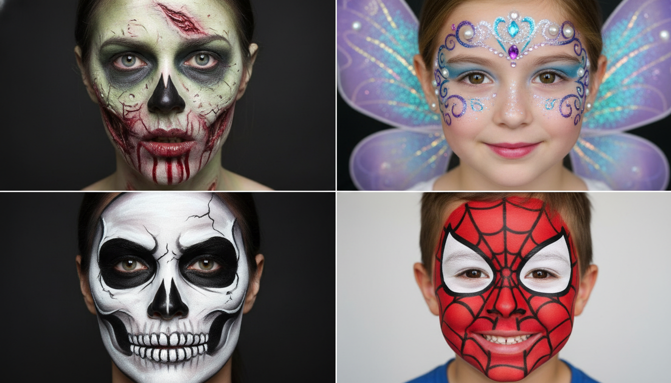 Dịch Vụ Vẽ Mặt Halloween Tại Quận 6