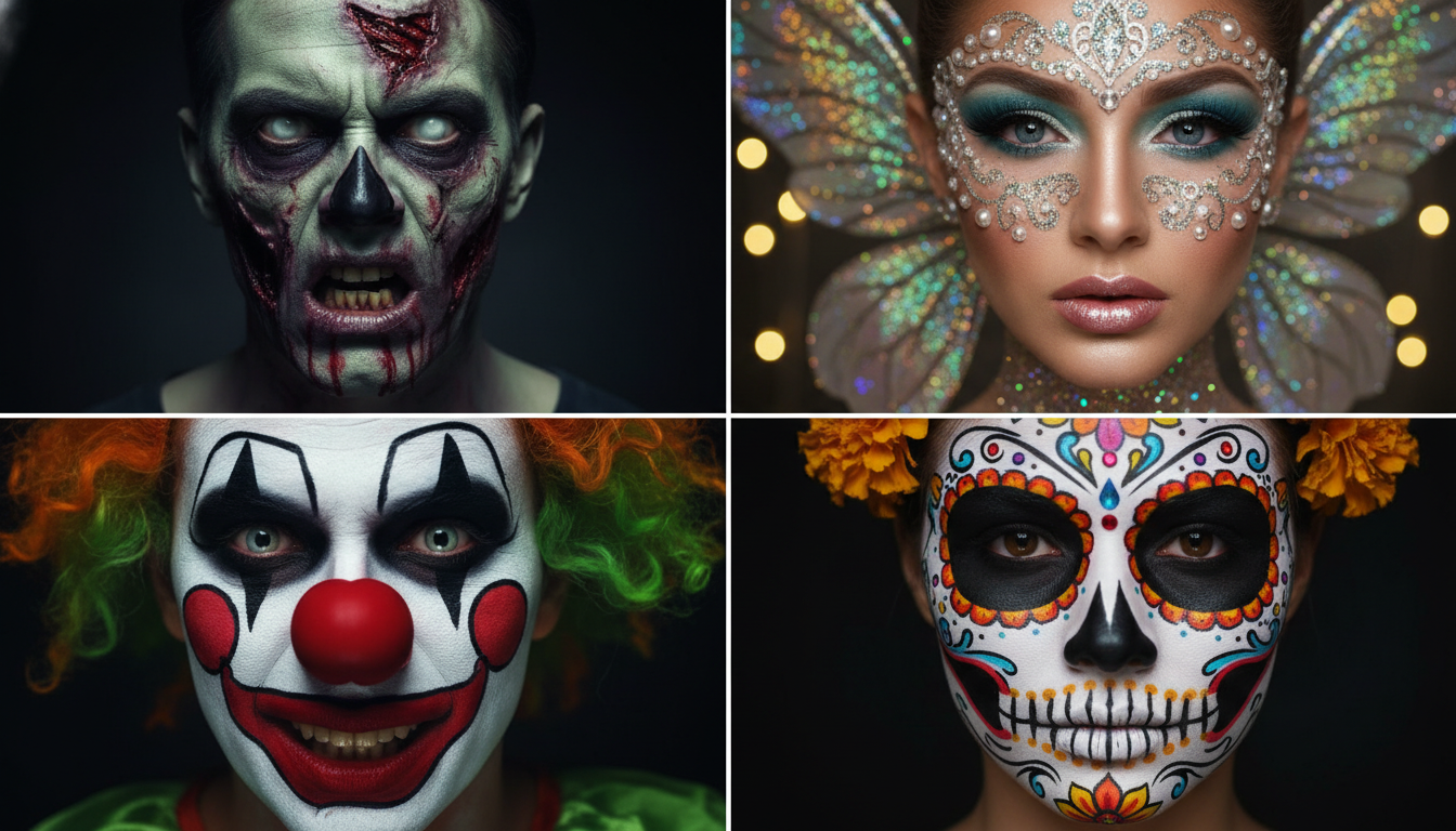 Dịch Vụ Vẽ Mặt Halloween Tại Tân Bình