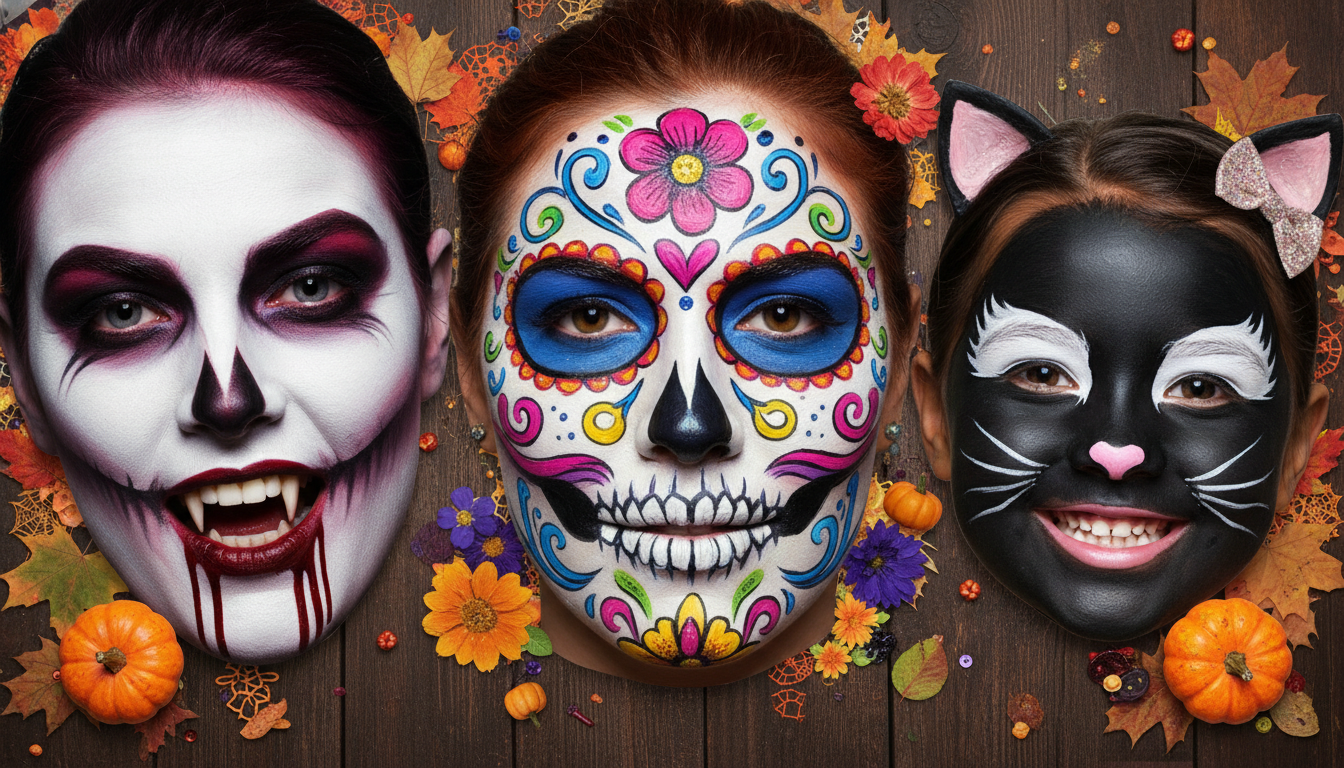 Dịch Vụ Vẽ Mặt Halloween Tại Vũng Tàu