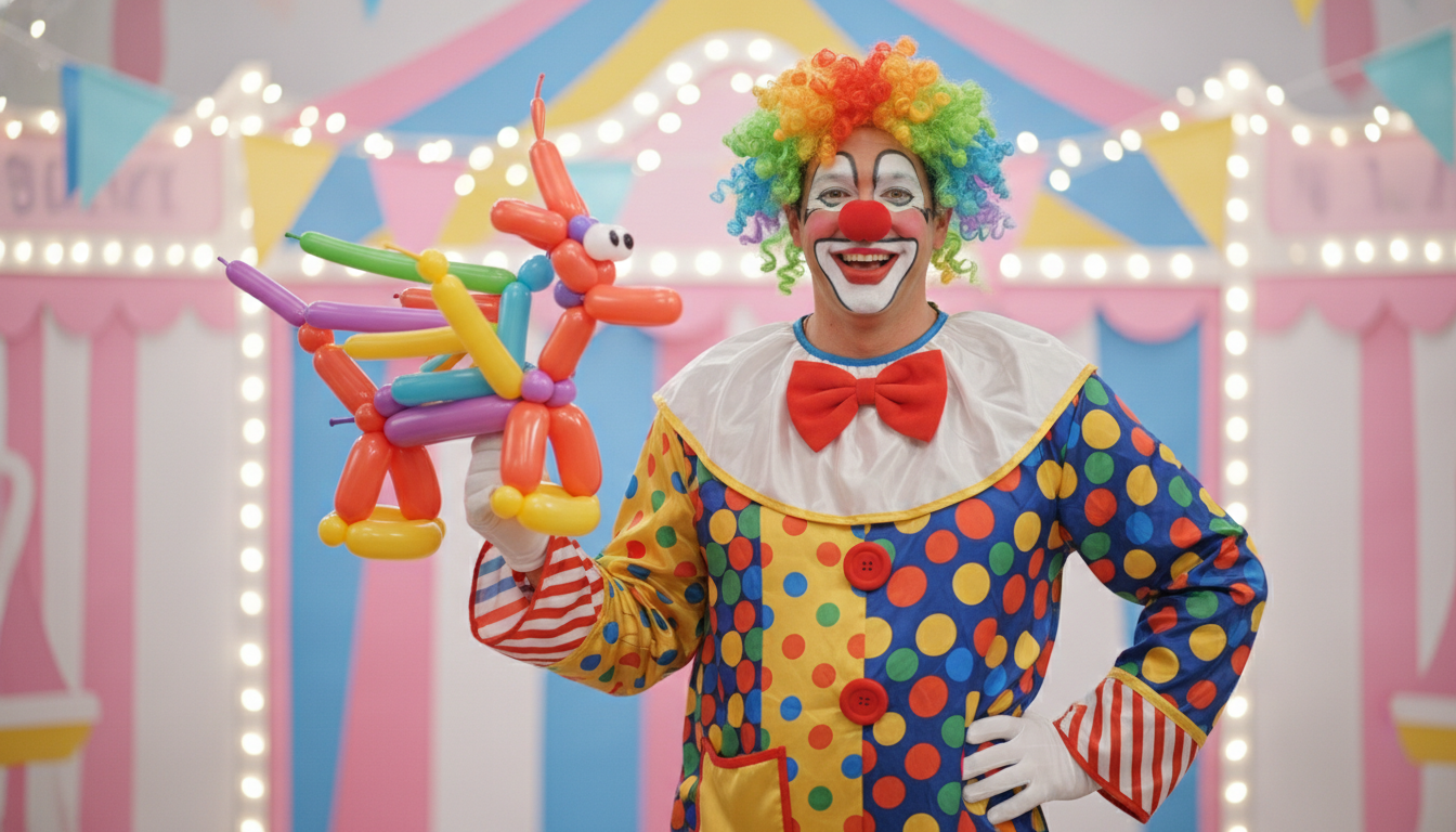 Thuê Chú Hề Vặn Bóng